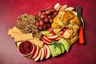 Baked Brie en Croute With Pepper Jam for Dinner in Minutes column in Food... - Source: Getty